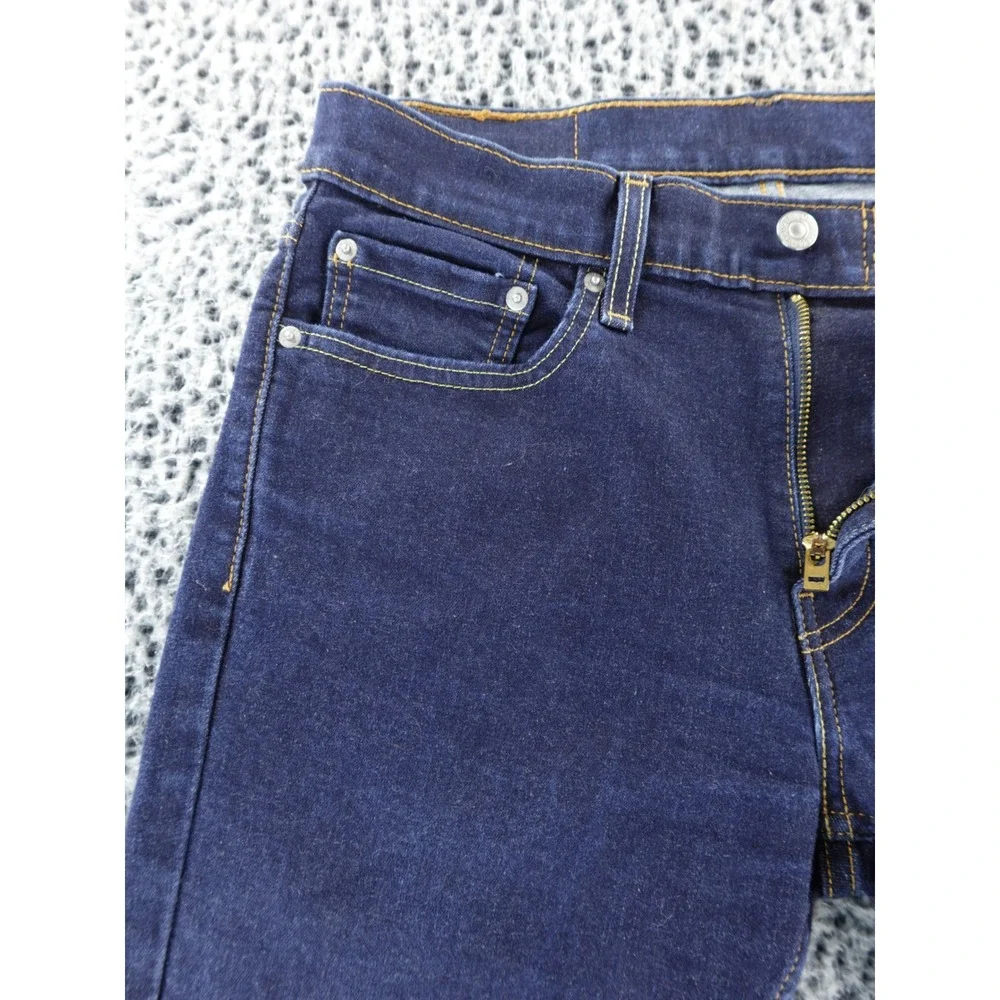 Levi's 511‎ Dark Wash Slim Fit Denim Jeans Classic Five Pocket 31x32 Slim